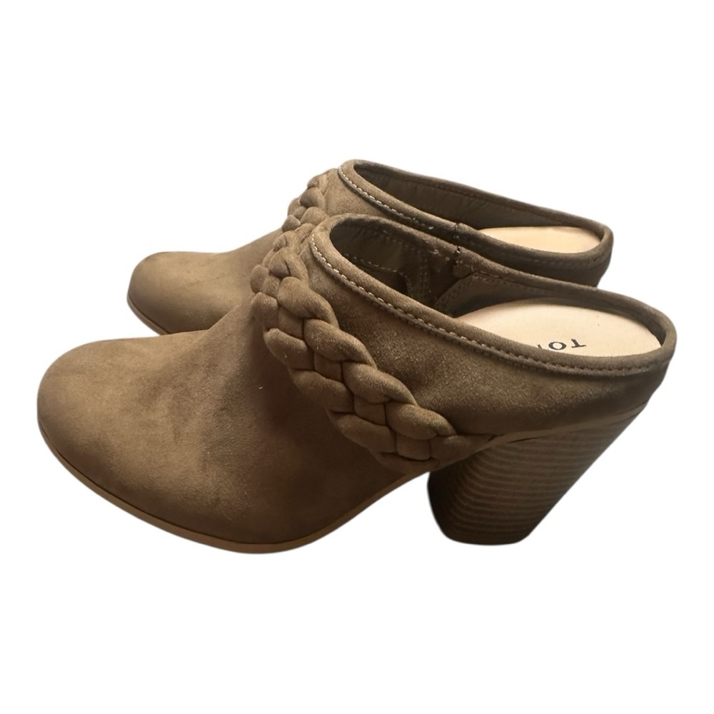 Torrid Women's Brown Faux Suede Braided Mules‎ Slip-On Size 7.5 Wide NWOT! - Picture 9 of 11